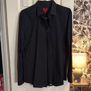 Men's Black Dress Shirt